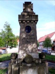 Kriegerdenkmal Mühlberg Drei Gleichen - 3