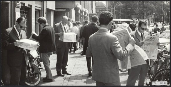 Kranten, berichten, buitenlandse politiek, Zesdaagse Oorlog, Bestanddeelnr 070-0344