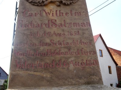 Kriegerdenkmal Isserstedt 5