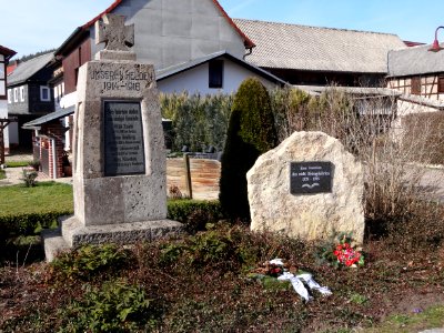 Kriegerdenkmal in Leutnitz