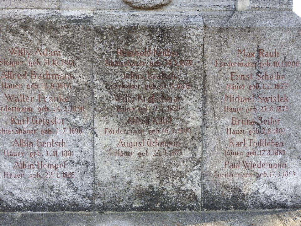 Kriebitzsch mining desaster memorial 1921 (4)