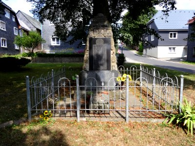 Kriegerdenkmal in Oberhain