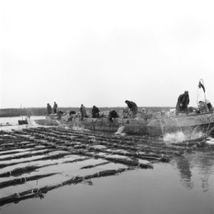 Kreekafsluitingen, zinkstukken, biesbosch, Bestanddeelnr 168-0781