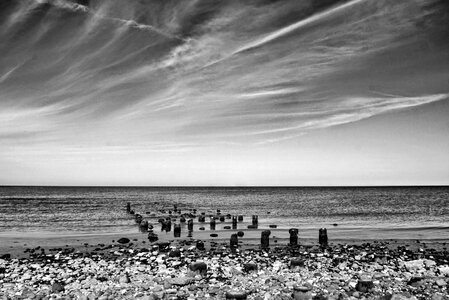 Landscape sky clouds photo