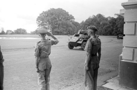 Krawang het reserve-eskadron Pantserwagens van het regiment Huzaren van Boreel , Bestanddeelnr 1628-12-2
