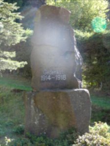Kriegerdenkmal 1. WK in Kleinschmalkalden