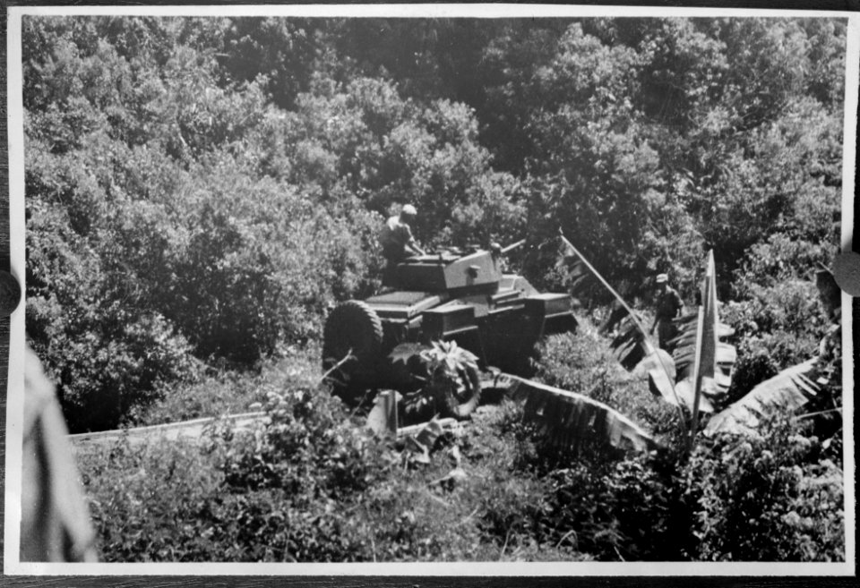 Krawang het reserve-eskadron Pantserwagens van het regiment Huzaren van Boreel , Bestanddeelnr 13645