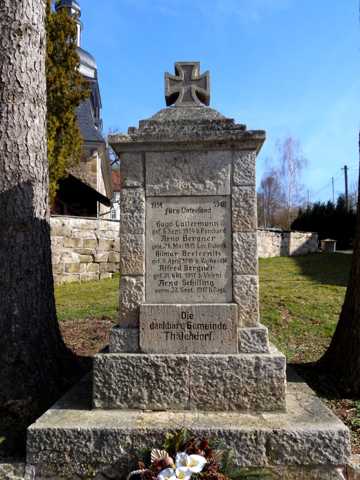 Kriegerdenkmal in Thälendorf