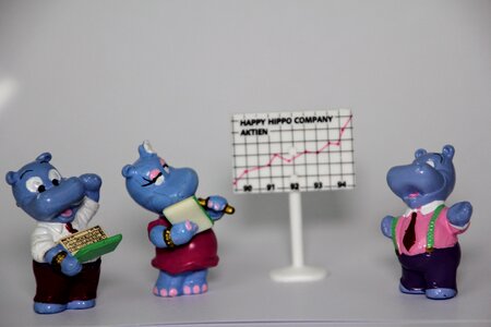 Career überraschungseifiguren happy hippo photo