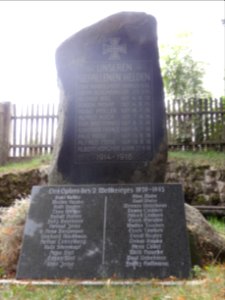 Kriegerdenkmal in Unterhain 2