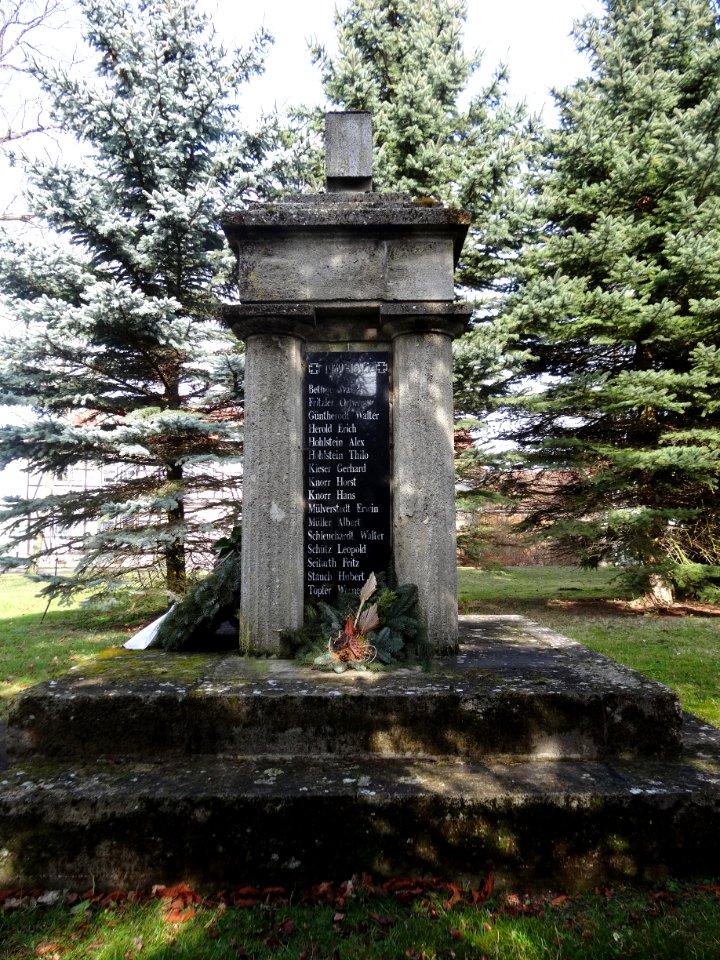 Kriegerdenkmal in Saalfeld, Mühlhausen - Seite 1