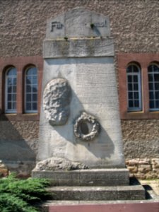 Kriegerdenkmal Erster Weltkrieg Nikolausrieth