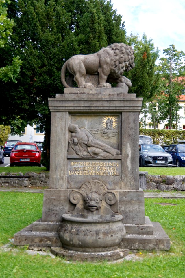 Kriegerdenkmal Ettal bjs190917-02