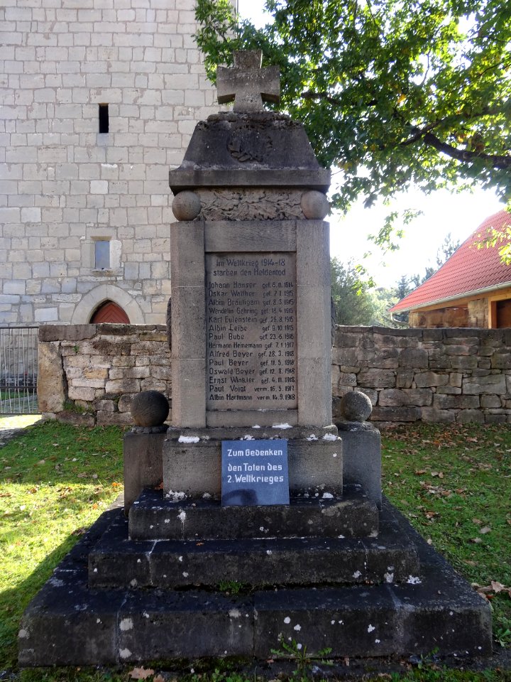 Kriegerdenkmal in Dosdorf 2