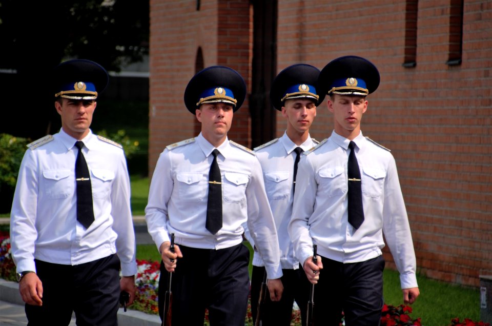 Kremlin regiment soldiers moscow july 2016
