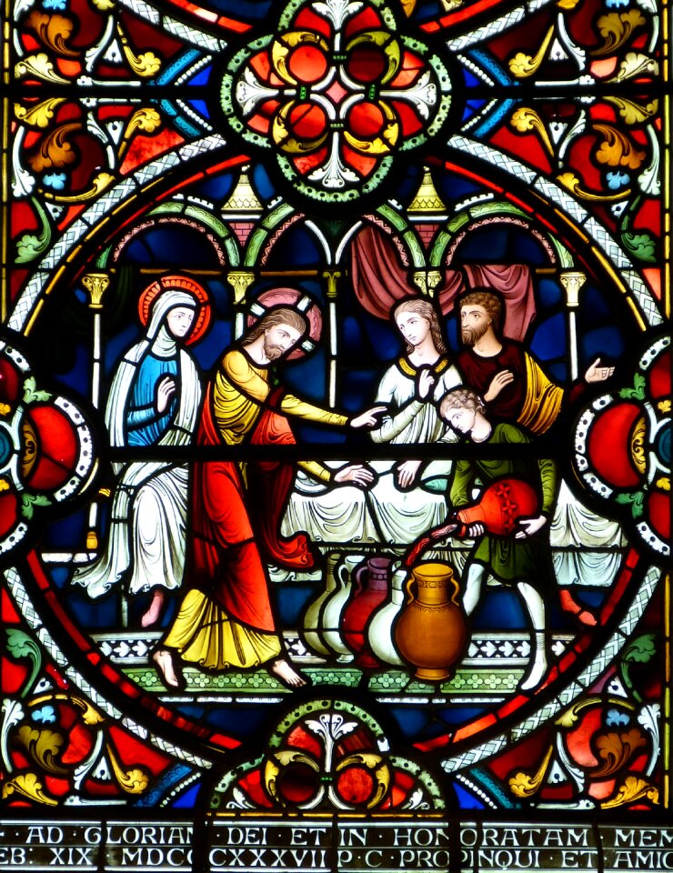 Color old window faith