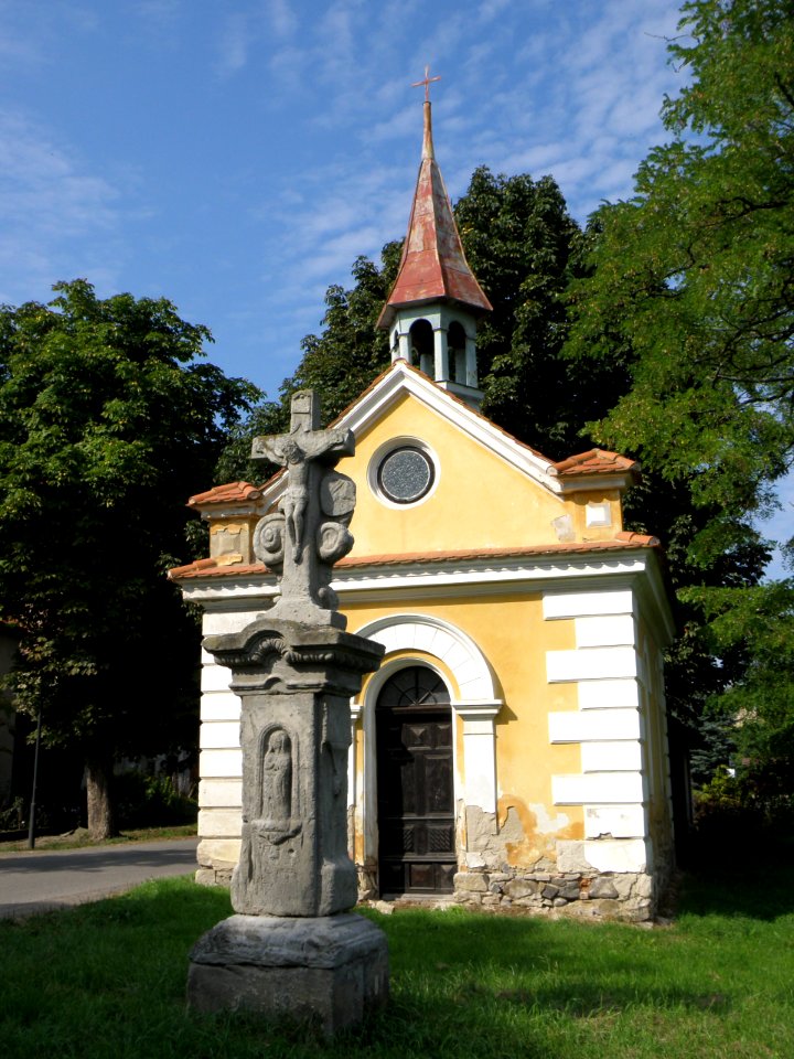 Krucifix a kaple - Židovice (okres Louny)