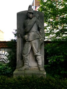 Kriegerstatue Kaufbeuren photo