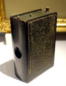 Krugener's Taschenbuch, detective's box camera in form of a hymn book, 1895-1905 AD, TM16444 - Tekniska museet - Stockholm, Sweden - DSC01434