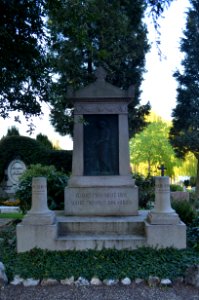 Kronberg, Friedhof, Grab Adolf Schreyer