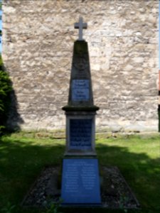 Kriegerdenkmal in Hammerstedt 1