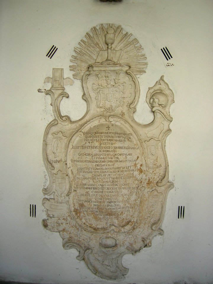 Kreuzgang Ost Dom Eichstätt -Bodmann-Denkmal