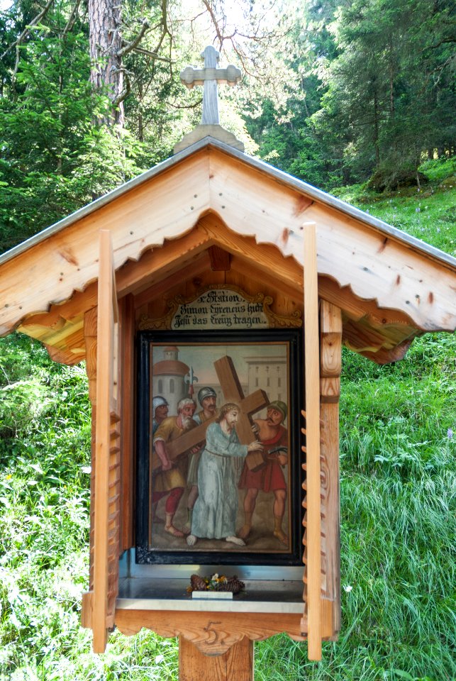 Kreuzweg nach St. Magdalena, 5. Station