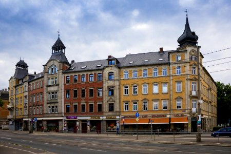 Kreuzung Kesselsdorfer Straße Wernerstraße Dresden Löbatu