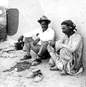Kristos och turkisk man. Ajios Jakovos - SMVK - C06816