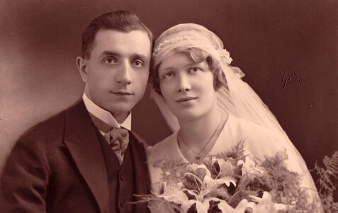 Grandparents old photography