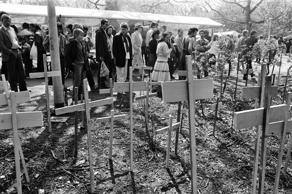 Kruisen in het Vondelpark voor alle oorlogen na 1945, Bestanddeelnr 932-5823