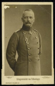 Kriegsminister von Falkenhayn, Bestanddeelnr 158-0302