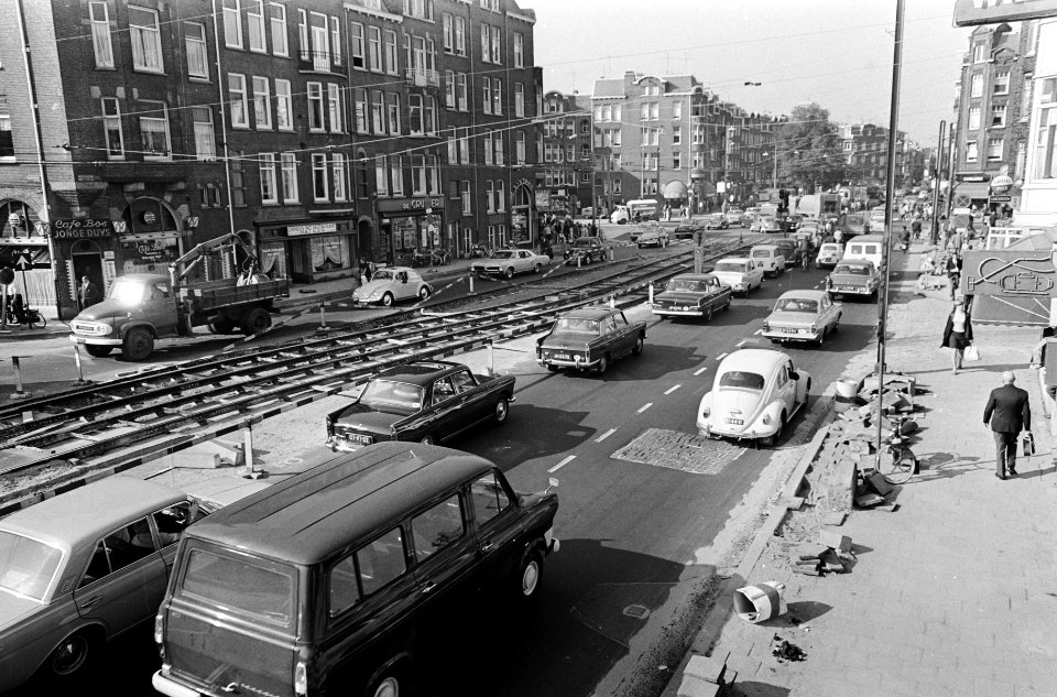 Kruispunt Zeilstraat en Amstelveenseweg voor drie weken afgesloten, Bestanddeelnr 920-7423