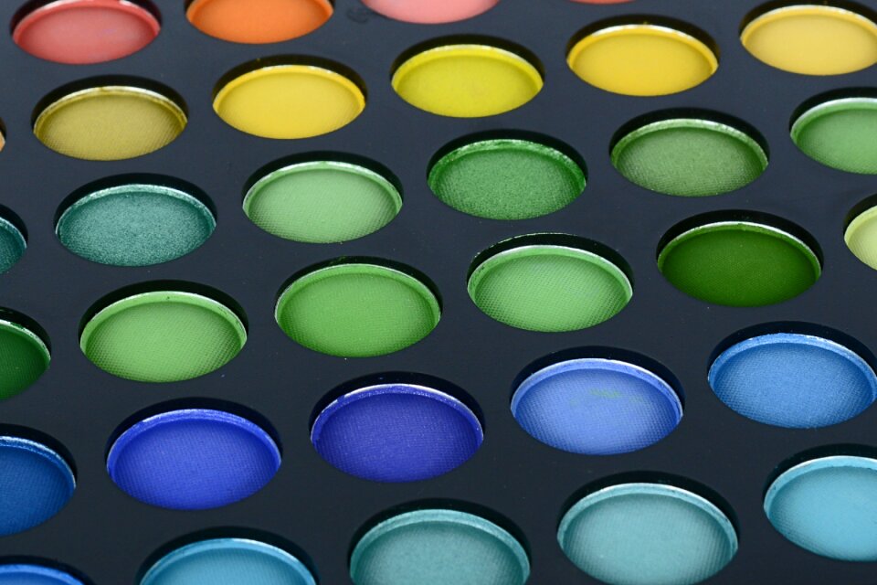 Color colorful make up