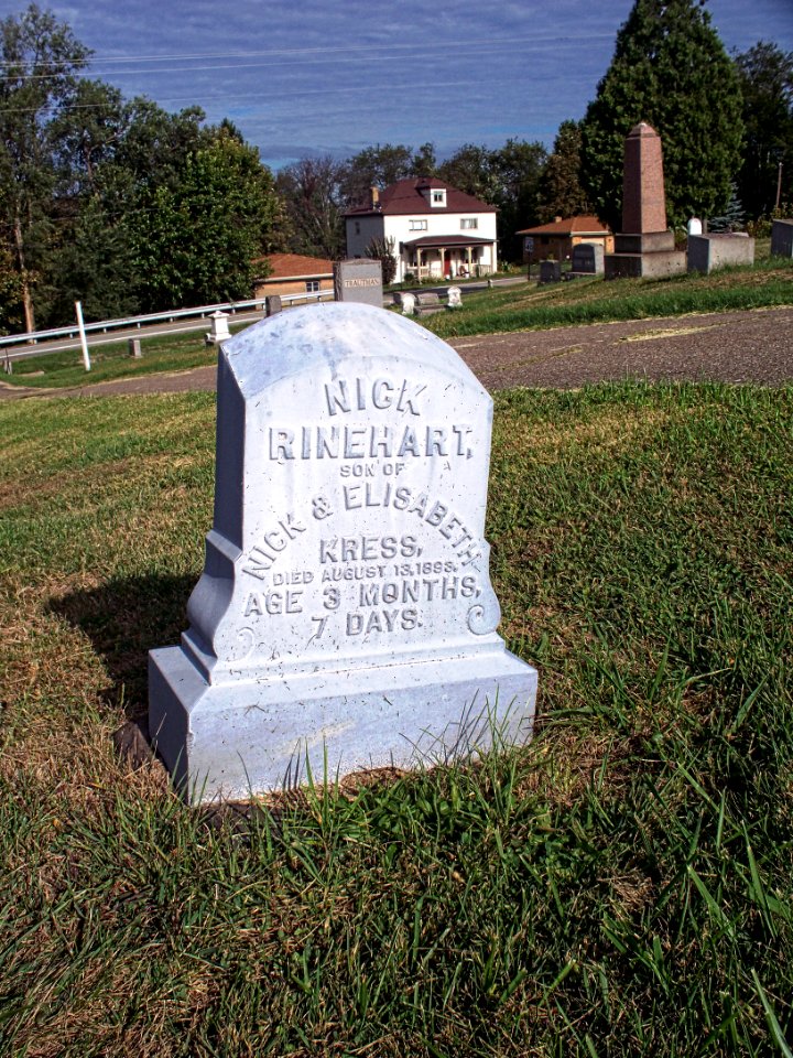 Kress (Nick Rinehart), Robinson Run Cemetery, 2015-09-27, 01