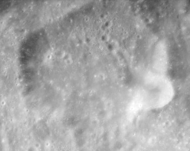 Kreiken crater AS12-54-7986