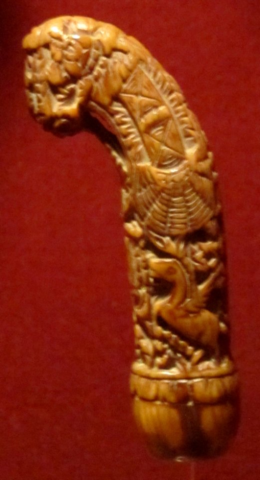Kris handle from Indonesia, Honolulu Academy of Arts IX
