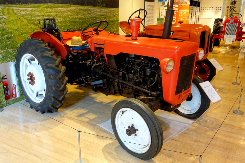 Komatsu WD30 tractor - Food and Agriculture Museum - Setagaya, Tokyo, Japan - DSC09672