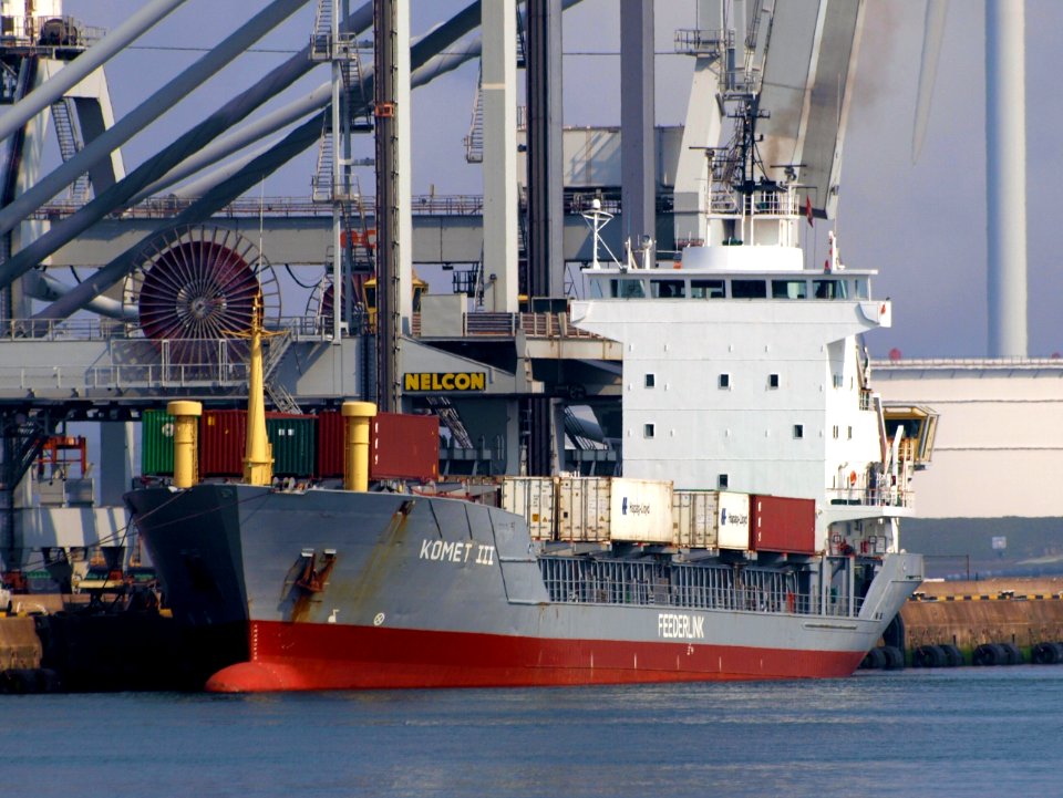 Komet III IMO 8919831 at Port of Rotterdam 05April2009