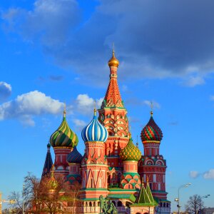 St basil's cathedral cathedral of cover presvjatoj of the virgin church photo