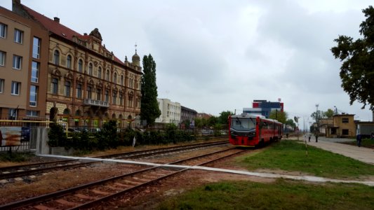 Komarno port train hotel