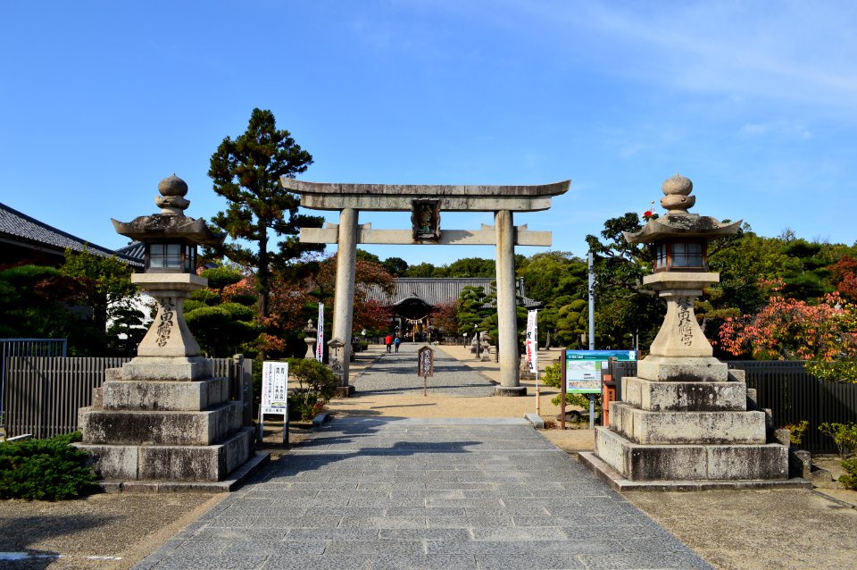 Konda-hachimangu, torii