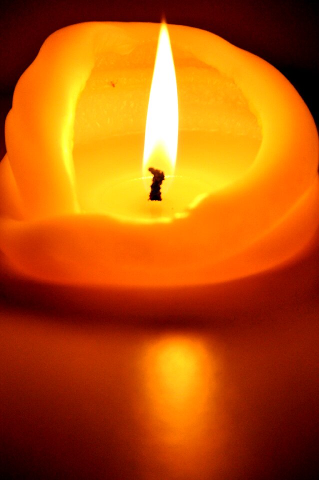 Spiritual yellow orange