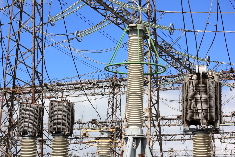 Power station electricity