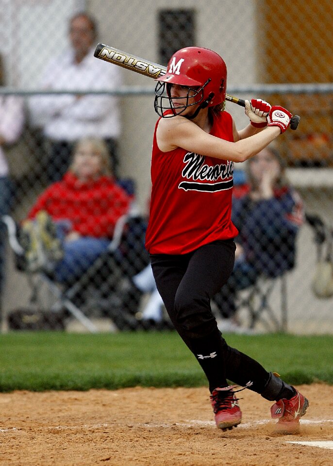 Hitter swinging game photo