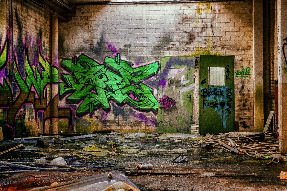 Graffiti atmosphere past