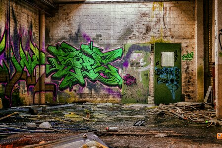 Graffiti atmosphere past