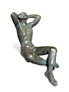 Figure bronze art