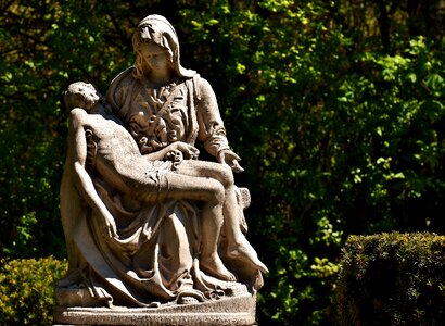 Religion sculpture stone figure