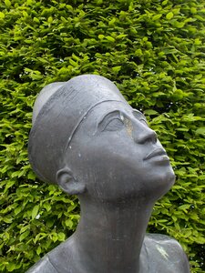 Figure in the green art body
